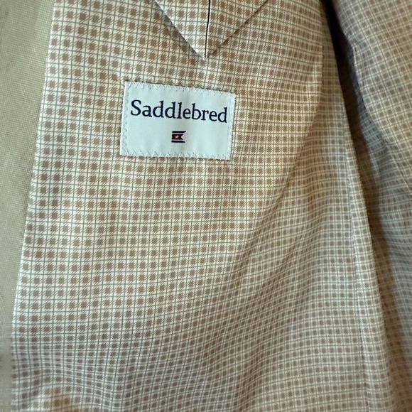 Saddlebred Men’s Chambray Sports Coat - Picture 5 of 8